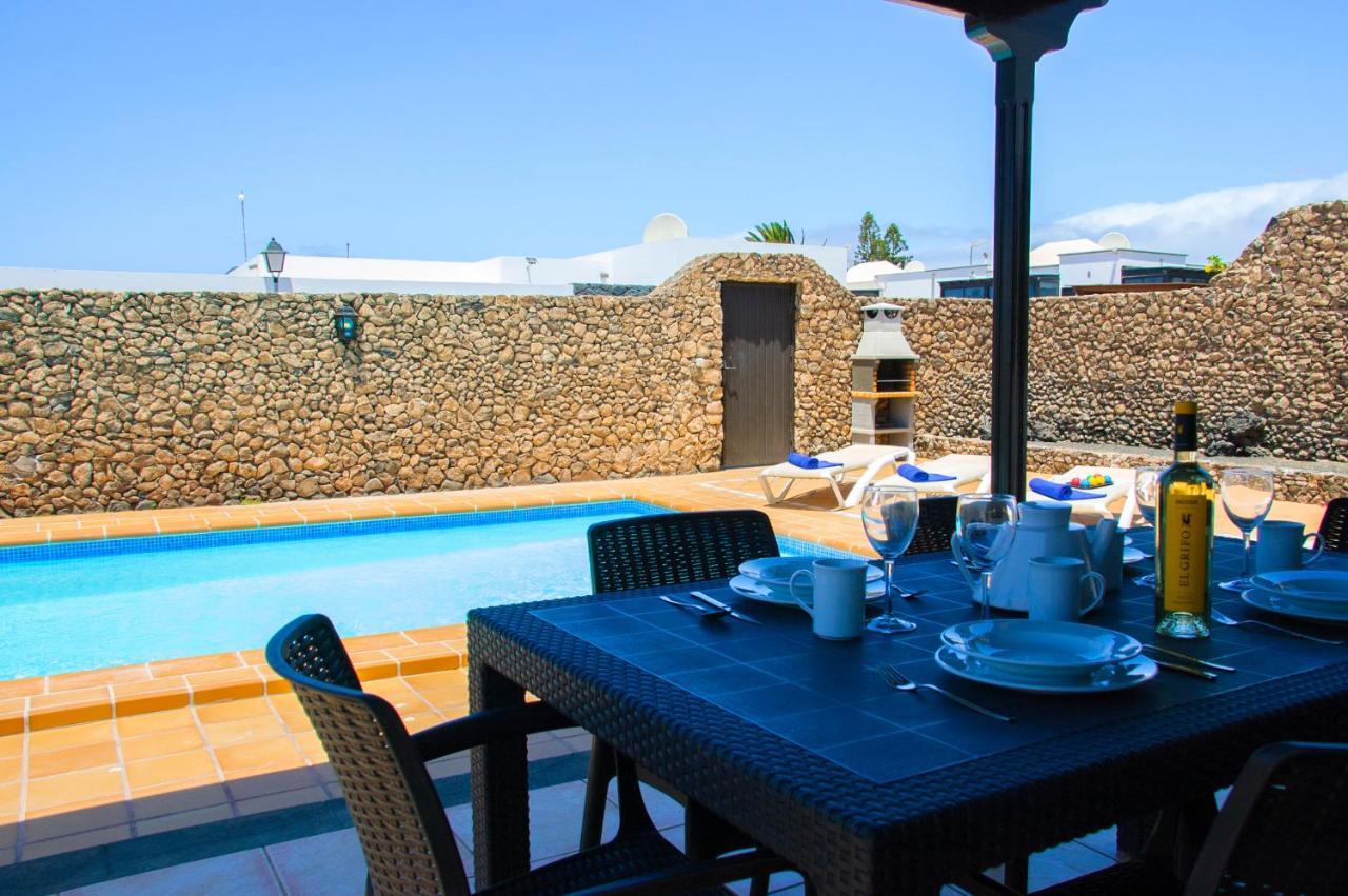 Villa Calamares With Heated Pool And Air Conditioning Playa Blanca  Bagian luar foto